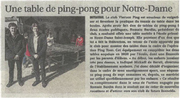 Article ping-pong